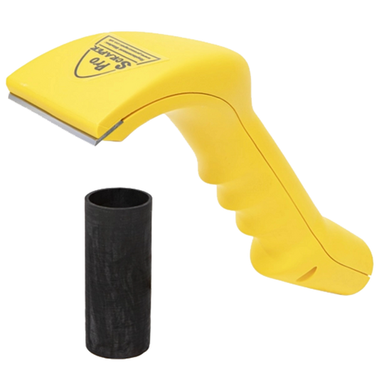 GelPlane vacuum scraper for removing anti-fouling